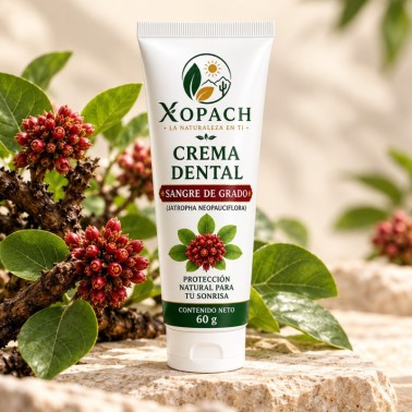 Crema Dental Sangre de Grado XOPACH 60 g — imagen editorial