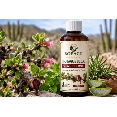 Enjuague Bucal Sangre de Grado XOPACH 250 ml — imagen editorial