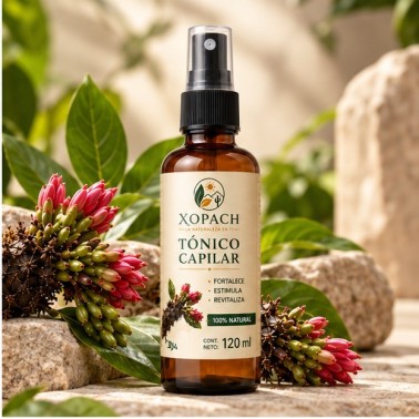 Tónico capilar XOPACH 120 ml — imagen editorial