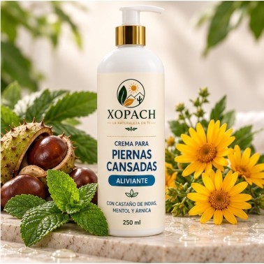 Crema para Piernas Cansadas XOPACH 250 ml — imagen editorial