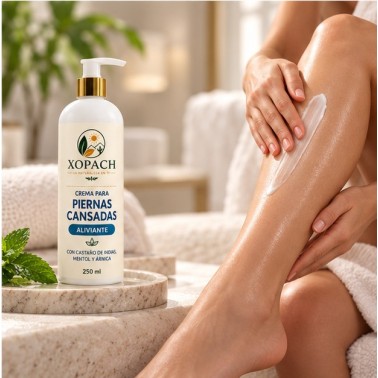 Crema para Piernas Cansadas XOPACH 250 ml — imagen ambientada