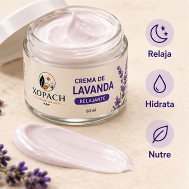 Detalle de Crema de Lavanda XOPACH 60 ml