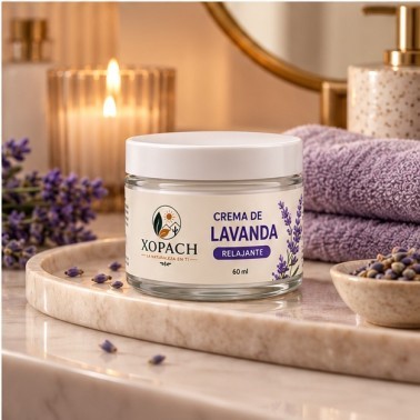 Crema de Lavanda XOPACH 60 ml — imagen ambientada
