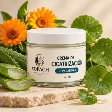 Crema de Cicatrización Reparadora XOPACH 60 ml — imagen editorial
