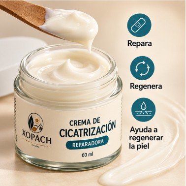 Detalle de Crema de Cicatrización Reparadora XOPACH 60 ml