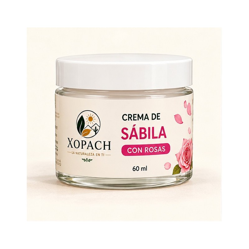 Crema de Sábila con Rosas XOPACH 60 ml — imagen principal