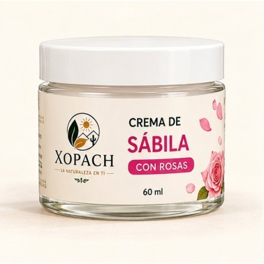 Crema de Sábila con Rosas XOPACH 60 ml — imagen principal
