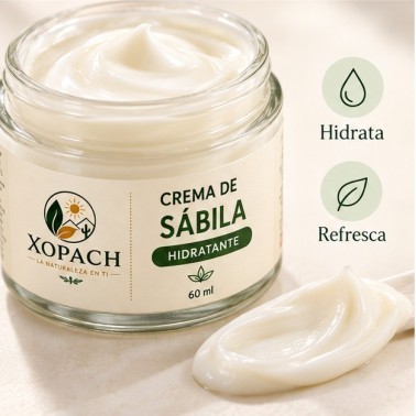 Detalle de Crema de Sábila XOPACH 60 ml