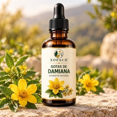 Damiana XOPACH 60 ml — imagen editorial