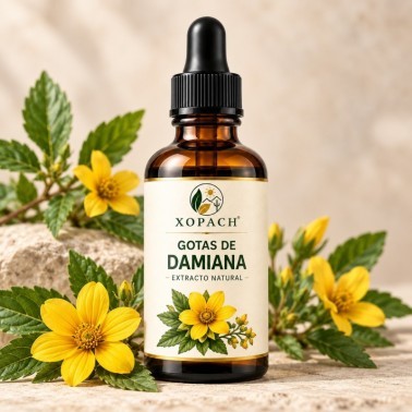 Damiana XOPACH 60 ml — imagen ambientada