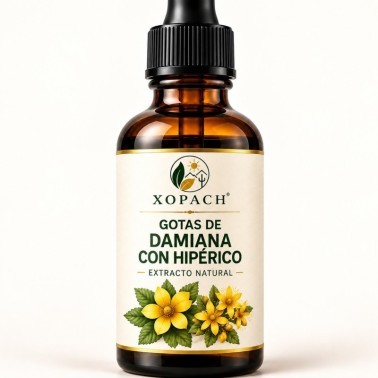 Detalle de Damiana con Hipérico XOPACH 60 ml