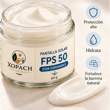 Detalle de Protector Solar FPS 50 XOPACH 60 g
