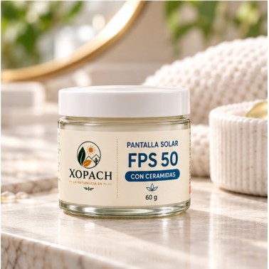 Protector Solar FPS 50 XOPACH 60 g — imagen ambientada