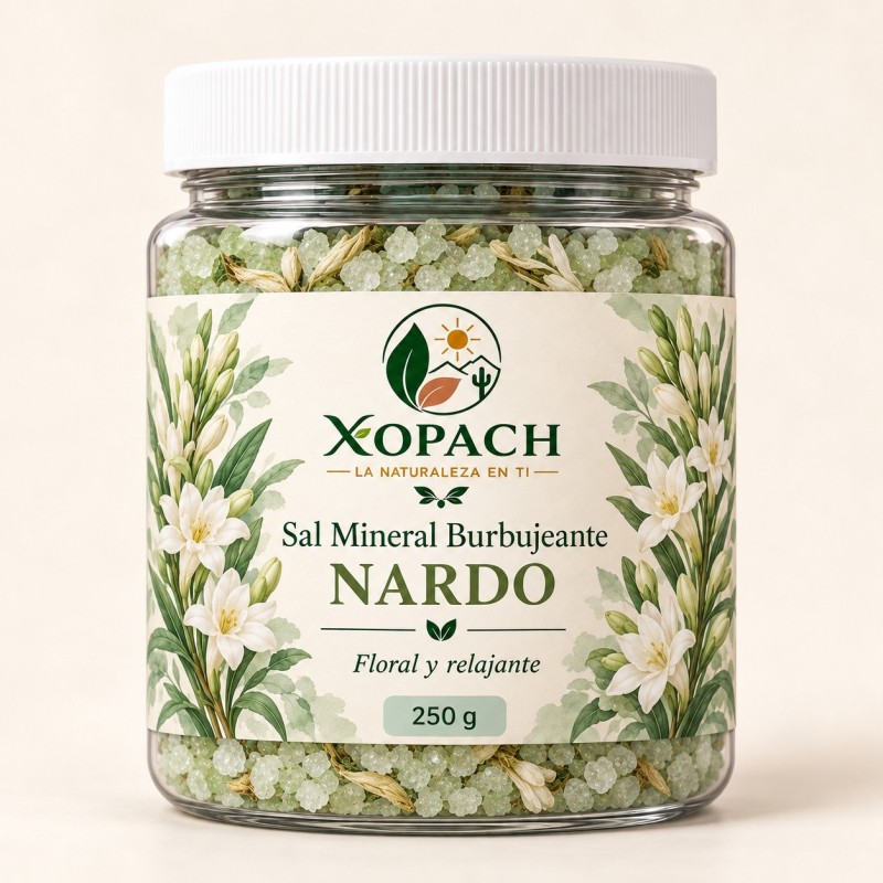 Sal Mineral Burbujeante Nardo XOPACH 250 g — imagen principal