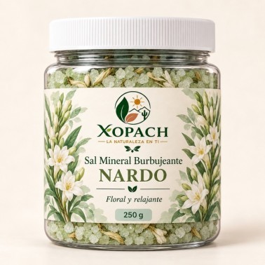 Sal Mineral Burbujeante Nardo XOPACH 250 g — imagen principal