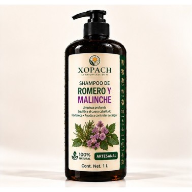 Shampoo Romero y Malinche XOPACH 1 L — imagen principal