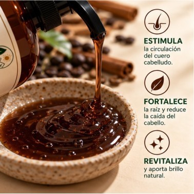 Detalle de Shampoo Café y Canela XOPACH 1 L