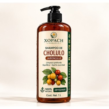 Shampoo Cholulo XOPACH 1 L — imagen principal