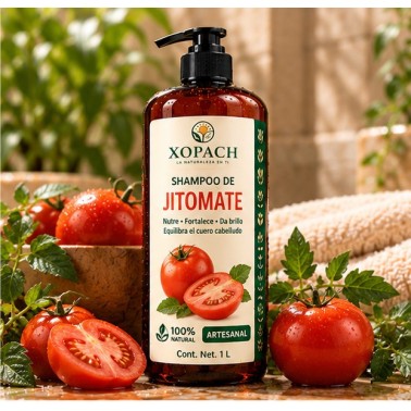 Shampoo Jitomate XOPACH 1 L — imagen editorial