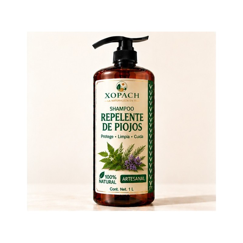 Shampoo Repelente de Piojos XOPACH 1 L — imagen principal