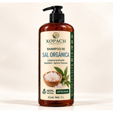 Shampoo Sal Orgánica XOPACH 1 L — imagen principal